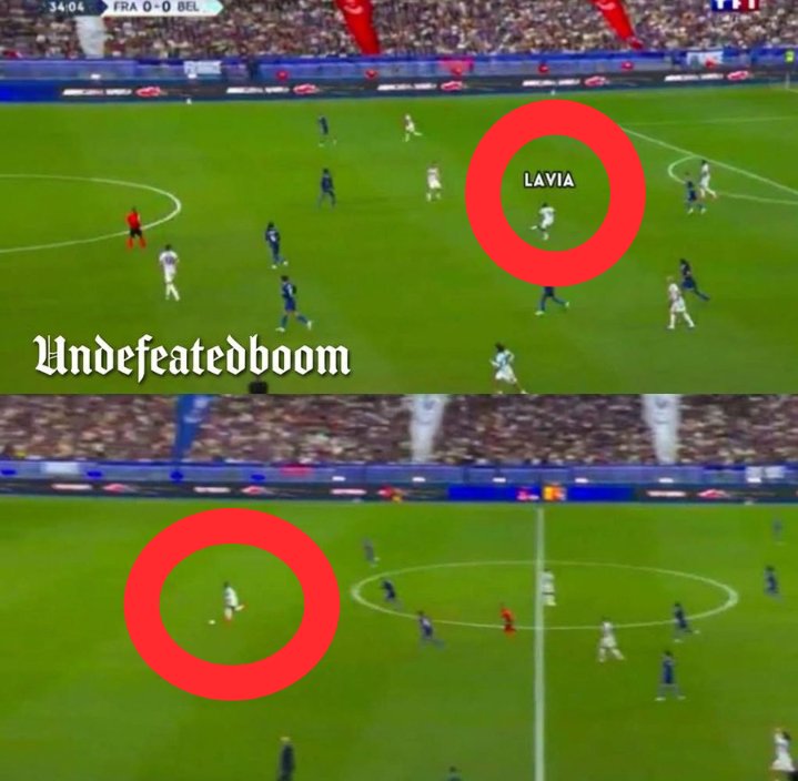 Sammzie1's tweet photo. What an incredible pass from #lavia  to lukebakio https://t.co/uxhK1Yb8qc