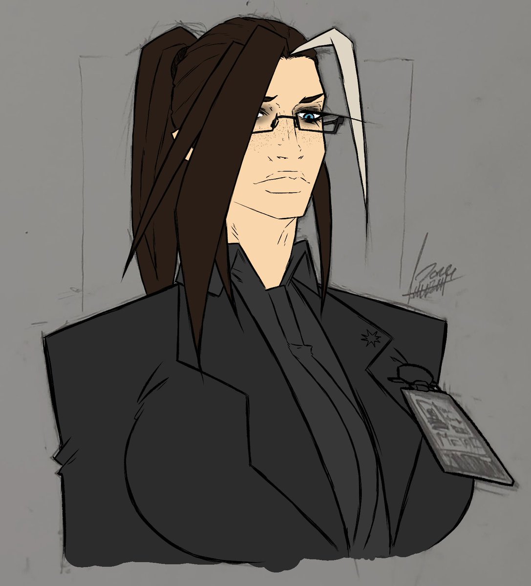 GolemZERO's tweet photo. Hag Ana. I got lazy with this one since it was late so here's an idea. At this point of her life she already has like 4-6 kids. Lmao https://t.co/W1up9fs5XG