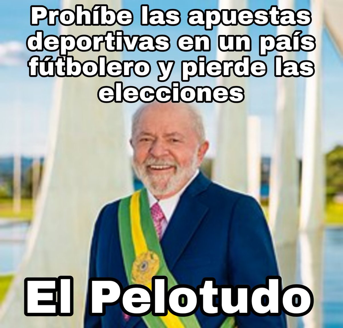 NoVive_Socialis's tweet photo. Como vas a prohibir las apuestas en Brasil y pensar que vas a ganar https://t.co/nwXDIMIkRK