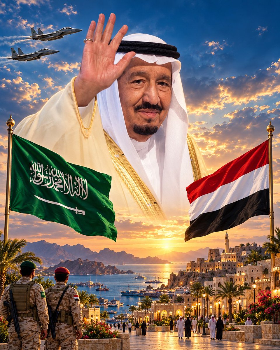 Alshaikh2's tweet photo. للجندي الذي يحمي بيوت الناس .. حقٌّ علينا أن نسند بيته.
و للأخوّة ساعةٌ تظهر فيها بكامل معناها .. قوّةً في الميدان .. و وفاءً يصل إلى الإنسان.

أعلنت #وزارة_الداخلية_السعودية اليوم التوجيهات الملكية الكريمة بتصحيح أوضاع اليمنيين الموجودين في #السعودية بطرق غير نظامية .. بتوجيه من خادم الحرمين الشريفين #سلمان_بن_عبدالعزيز_آل_سعود، استجابةً لطلب رئيس مجلس القيا��ة الرئاسي #رشاد_محمد_العليمي، على أن تُعلن مواعيد الإجراءات و ضوابطها عبر الجهات المختصة. 

موقفٌ يبعث على الفخر ..
و يجسّد معنى السند حين تصل آثاره إلى حياة الناس.

هذه #السعودية التي نعتزّ بها ..
حزمٌ في حماية أرضها ..
و وفاءٌ لشقيقها ..
و مسؤوليةٌ تحملها القيادة .. و يشرّفنا أن نحمل نصيبنا منها.

إلى أبطال #القوات_المسلحة_السعودية و #القوات_المسلحة_اليمنية ..
نعرف أنّ وراء كلّ واحدٍ منكم بيتاً يشتاق إليه ..
و أمّاً تنتظر صوته ..
و أبناءً يعدّون الأيام لعودته ..
و وفاؤنا لكم أن يكون لأهلكم من اهتمامنا نصيبٌ يليق بتضحياتكم.

يا صقور الجو .. يا رجال البحر .. يا حماة السماء و الأرض ..
أنتم أهلٌ للفخر ..
و نحن مسؤولون عن تحويل هذا الفخر إلى تكاتفٍ و عمل ..
نساند المحتاج ..
و نتفقّد أسر الغائبين ..
و ننشر الخبر الموثّق ..
و نقوّي بعضنا بالكلمة و الموقف.

هكذا نريد الر��ح في البلدين ..
ثباتاً يطمئنّ إليه الجندي ..
و مجتمعاً يجد فيه المتعب من يسنده ..
و طفلاً يكبر حلمه كلّما شعر أنّ حوله من يحميه.

و في #فجر_اليمن نحمل أملاً يستحقّ هذا التكاتف ..
أن يستعيد #اليمن دولته و سيادته ..
و يعود لأهله أمنهم ..
و تبقى أخوّتنا قوّةً يشعر بها الناس في حياتهم.

اللهم احفظ رجالنا .. و قوِّ عزائمهم .. و احمِ أهلنا في البلدين .. و اجمع لهم الأمن و العزّة و السلام.

#لا_حوثي_بعد_اليوم
#صقور_سعودية_عربية
#فجر_اليمن
#اليمن
#السعودية_العظمى
#اليمن_يتحرر
#انتهى