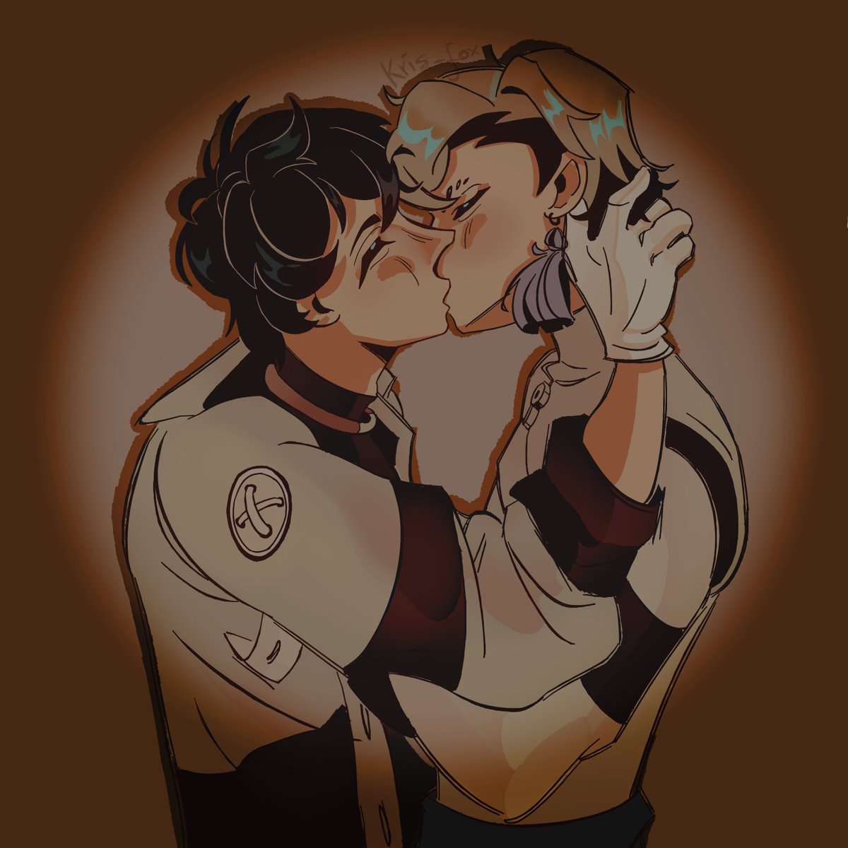Krisfox_16's tweet photo. ZANLLOTOBER Day 5: Kiss

 — I kiss a boy, and I like it..
#ZANLLOTOBER #Gachiakuta #Zanka #Follo #art https://t.co/izlgi3kI2C