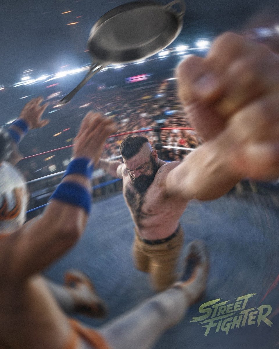 Bosslogic's tweet photo. Witness the power of the Red Cyclone.

Get tickets to see #StreetFighterMovie, hitting theatres Oct 16! https://t.co/dn5tiMNMVm