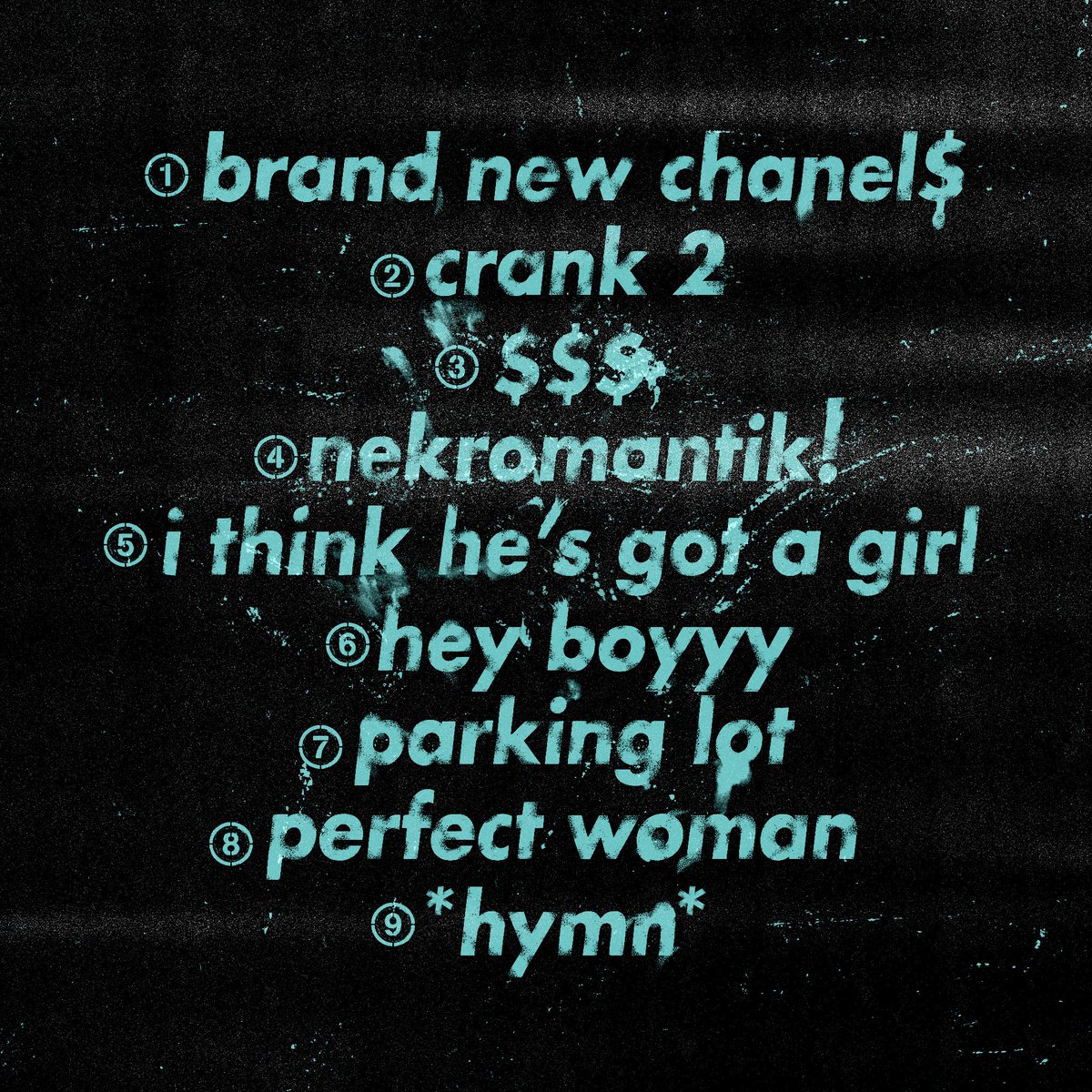 slayyyterzzz's tweet photo. wor$t man in america
the brother album
tracklist https://t.co/pw4n4NFIxP