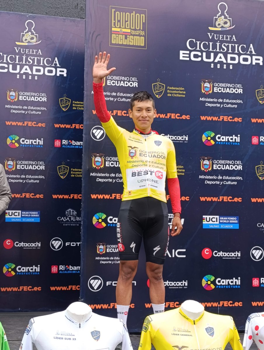 almeida_ernesto's tweet photo. #HectorAlvarez ganador de la #VueltaEcuadir2026 anuncia su presencia en la #VueltaNariño, también estará la juvenil #NahomiJativa https://t.co/Fm5cdnTN9L
