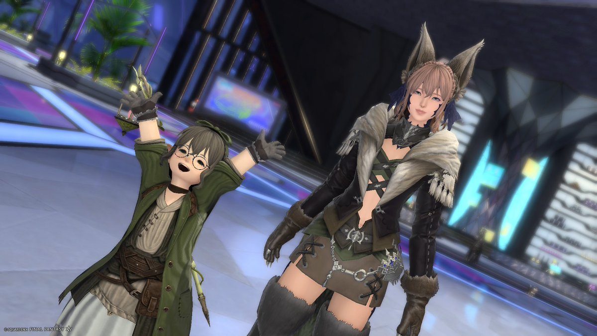 ff14_Ray_Aria's tweet photo. FCメンバーとの日常⑧

久しぶりにインして遊んでもらった！
尻尾が気に入ったみたいで、
ふかふか遊んでて可愛かった(*´∀｀)

心が浄化された✨

#FF14SS https://t.co/rBOzH87cbf