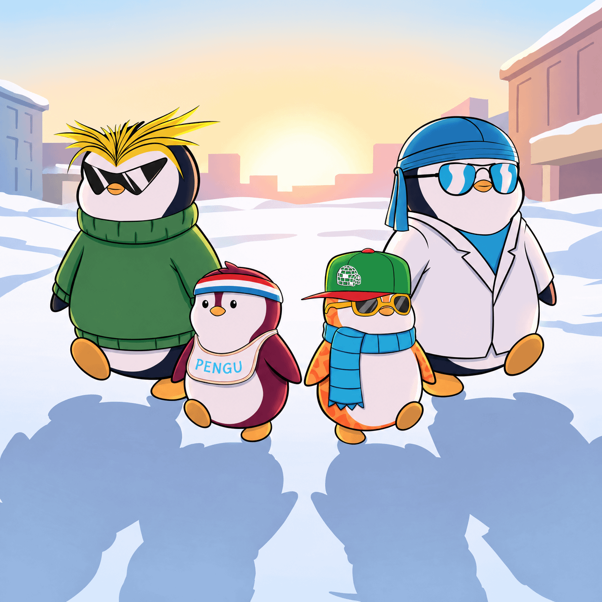 pudgypenguins's tweet photo. The Huddle is the heart of Pudgy Penguins.

Each month, we recognize the Penguins who go above and beyond for the community with a Most Valuable Penguin Soulbound Token.

Let's celebrate our September MVPs together 👇 https://t.co/icS9PkQVkp