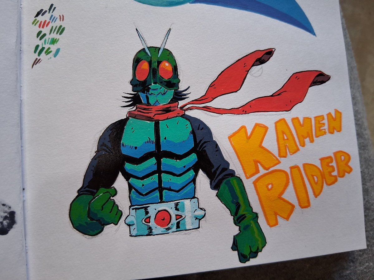 DrwSnt's tweet photo. kamen rider! https://t.co/yGksu63ENf