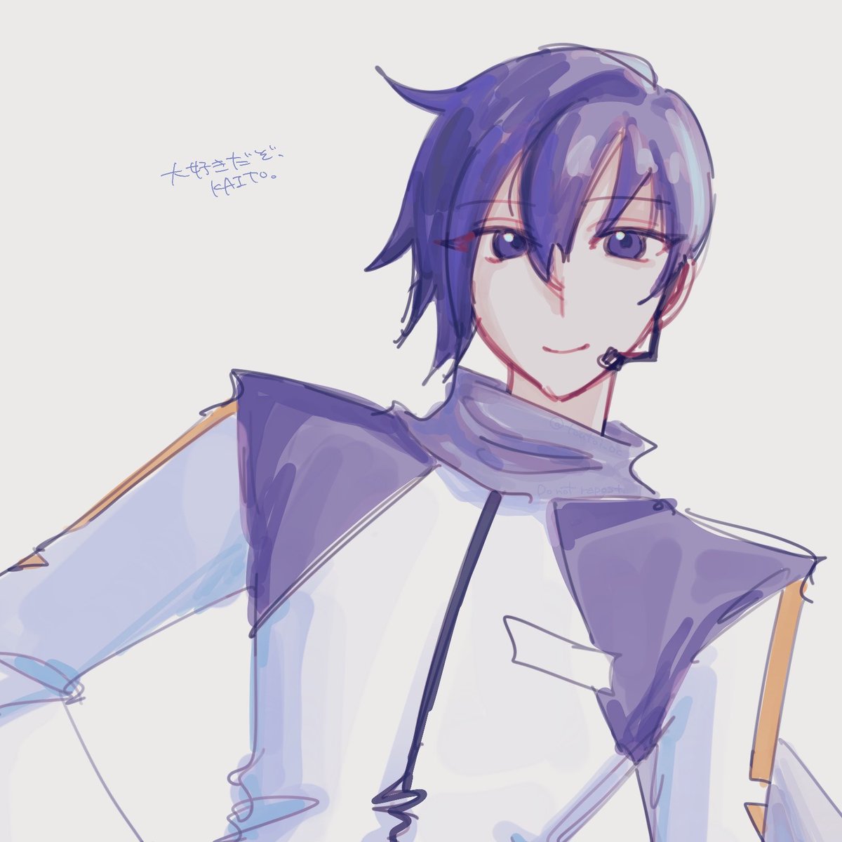 toutoi_oc's tweet photo. #KAITO https://t.co/TkOyf79b4X
