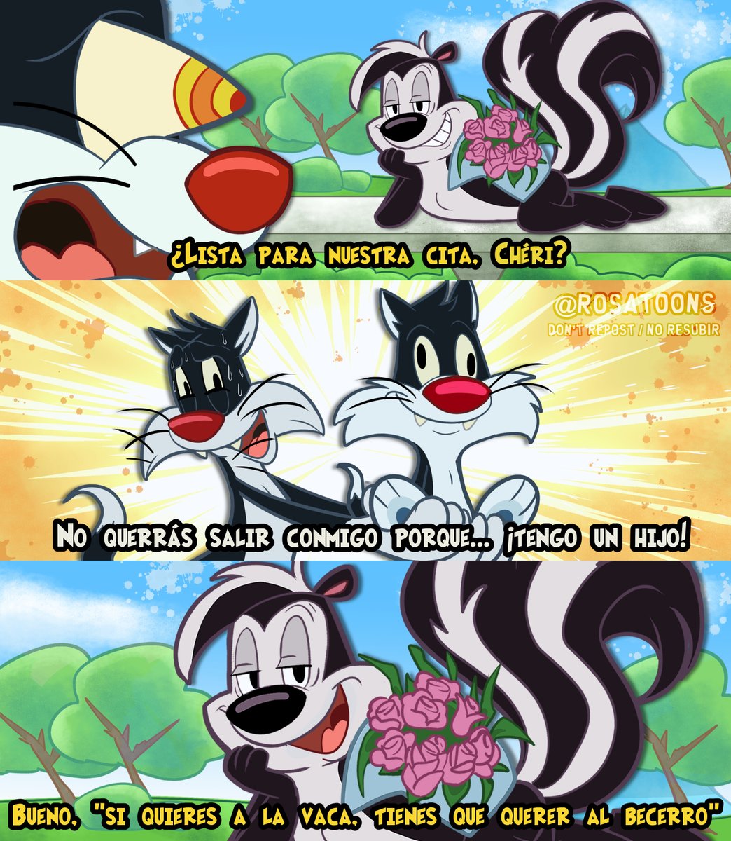 RosaToons's tweet photo. Sabias palabras, Pepe 🙏

#looneytunes #humor #fanart #pevester https://t.co/MDo0CLo7I6