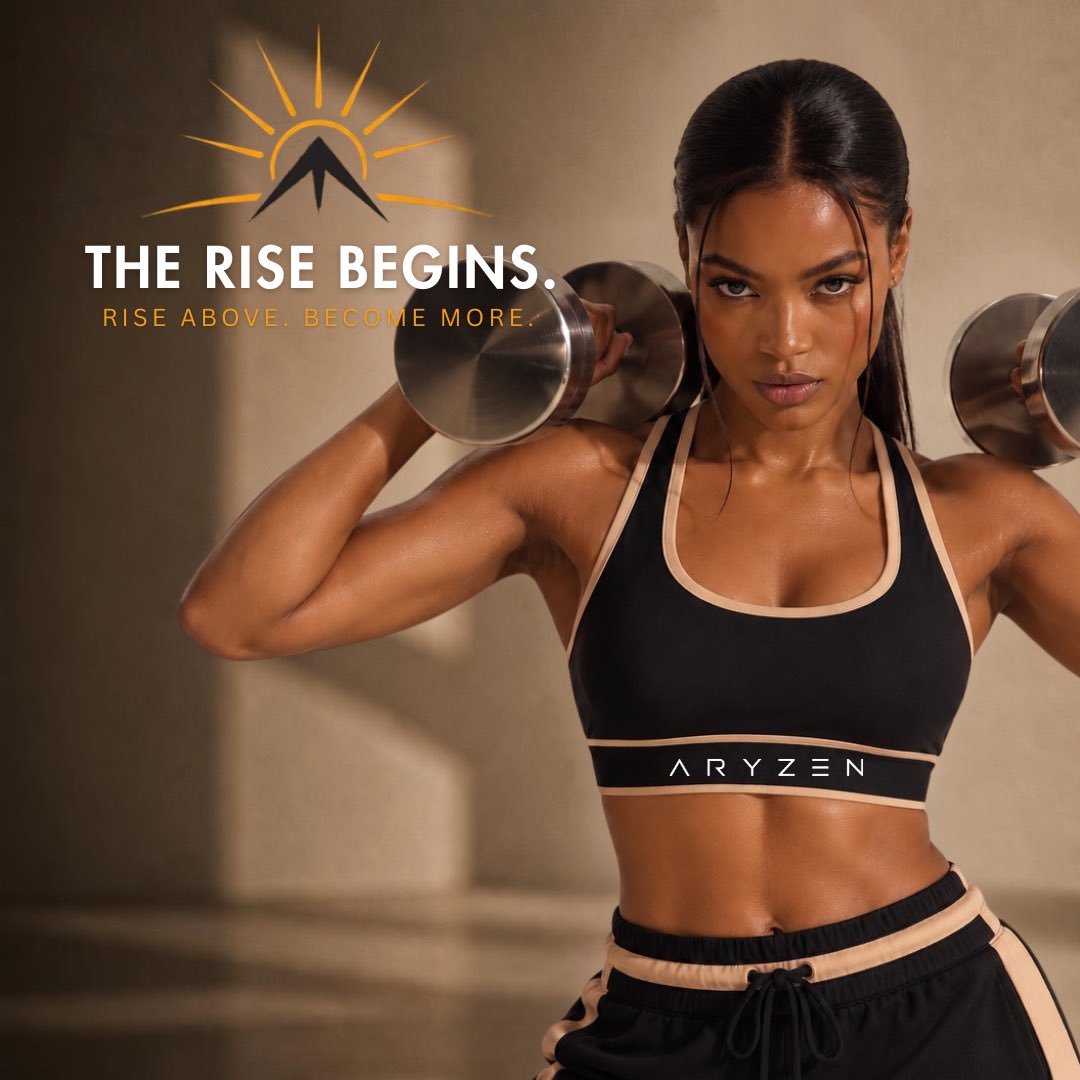 aryzenfit's tweet photo. ARYZEN is more than activewear. It’s a reminder to keep rising.

Designed for women becoming stronger, more confident, and more intentional in movement and in life.

RISE ABOVE. BECOME MORE.

Coming soon.

Follow @aryzenfit on Instagram, TikTok &amp; Facebook for the journey. https://t.co/8VLn1EcLQj