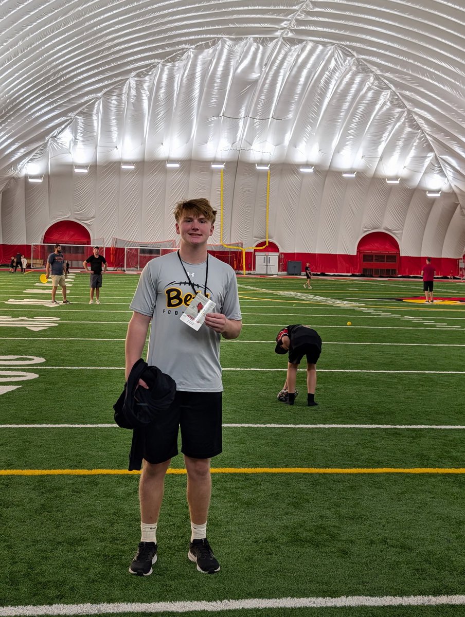 Cannon_Davis3's tweet photo. Had a great GameDay visit at @RedbirdFB Always good to see @Coach_Key1 and @CoachBobDunnJr Looking forward to my next trip to campus. @BETTfootball @RipCity7on7 @QBHitList @PrepRedzoneIA @AllenTrieu @CharlesPower @adamgorney @TomLoy247 @PreWarWesley https://t.co/5svu7cZ2o9