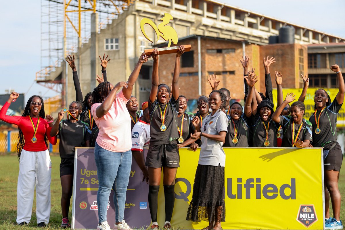 walukubafans's tweet photo. 🏆 MONDAY CHAMPION CELEBRATION🏆

Huge congratulations to KIU Crows, Hima Impis, Panthers RFC, and Kitgum Queens.

These four incredible teams have officially earned their promotion to the 2027 Uganda Rugby 7s Series.

The hard work paid off. Time to join the big boys and girls on the ultimate stage🇺🇬💪
#UgandaRugby #Rugby7s