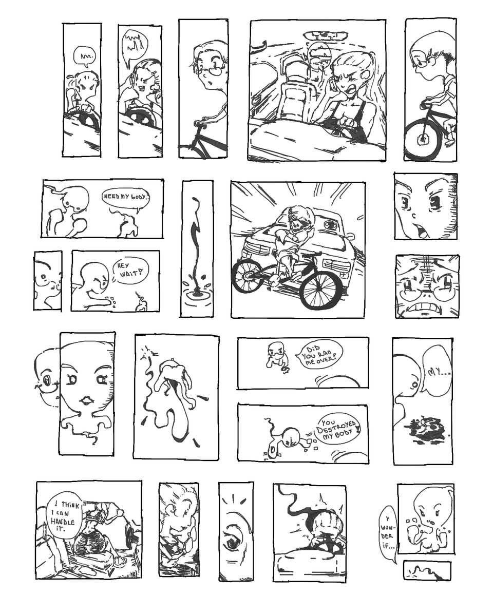 punmeoh's tweet photo. A life for a life! 
so much panels! (it reads from right to left) 

Day 05: Soul Possession
spoiler: Tomorrow’s gonna be a hot one. 🐥🔞
#TakeOverTober #possession https://t.co/Bl8HUz9hz3