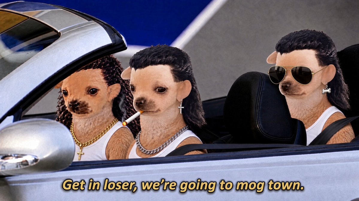 Crypticmaniack1's tweet photo. @_logjam Mullet dog, simple. 

Bring back real memes. 

solana:Hd6U8SfLWCZCREYrT5XfwK2Nzat5QB3B8pbBvST4Tg5X https://t.co/EuKdv15e6r