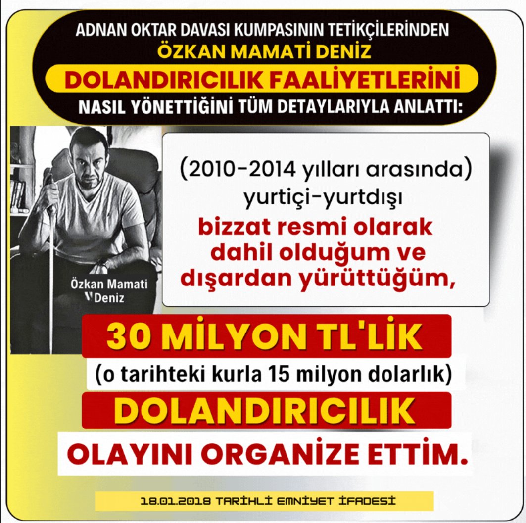 meldagltkn's tweet photo. @ismailsaymaz 15 milyon dolarlık yolsuzluk yaptığını itiraf ediyor. 
Etkin pişmanlık da değil, pişkin pişkin anlatıyor.
Ancak bu kişi elini kolunu sallaya sallaya dolaşıyor dışarıda. https://t.co/whawqf8HJq