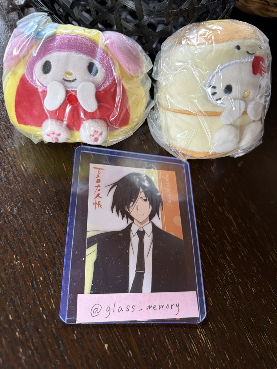 glass_memory's tweet photo. 交換
サンリオ　純喫茶のマスコットぬいぐるみ
ガチャ

譲)マイメロ×オムライス
キティ×ホットケーキ
求)同種ポチャッコ2orポチャッコ1・シナモロール1

郵送希望。
大変難しいかと思いますが、お声掛けよろしくお願いいたします！ https://t.co/8wFg6EDgqp