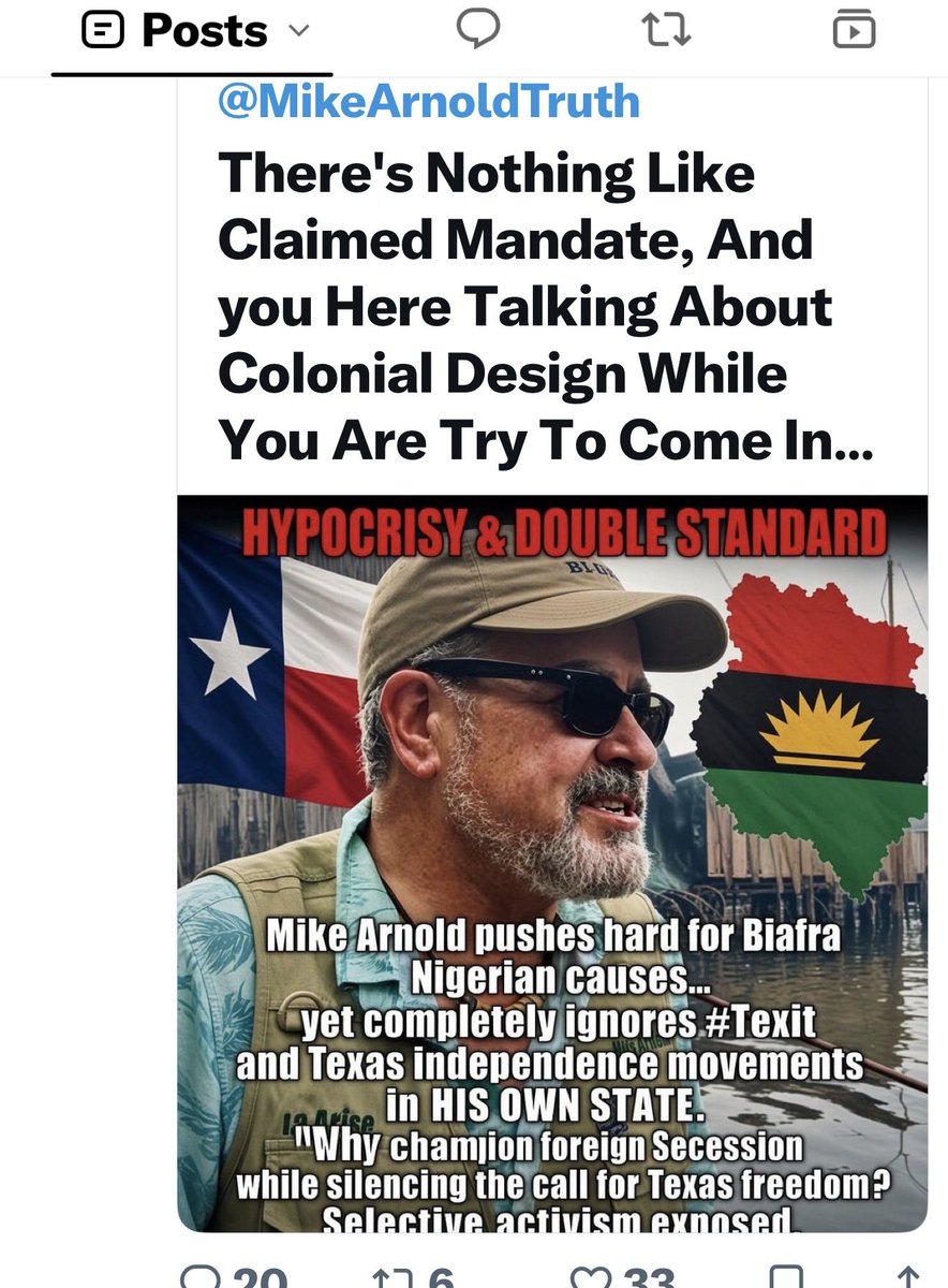 ngoziora's tweet photo. Press release: 10/5/2026

Mike Arnold @MikeArnoldTruth, I ll personally take up these threats you unleashed to innocent Biafrans on social media if you do not stop.

Maybe it’s time to show the FBI how much you received for the non profit you ran  in Nigeria and who sponsors you 

Also how you suddenly turned  from  someone propagating to stop Christian genocide to one campaigning for Nigeria terrorist government  Tinubu election (attached).

I tell you to STOP. 

Leave Biafrans alone and ask questions where you are confused. Do not let Biafra Nigeria agents lead you to a wrong place.

The leadership of 80 million Biafrans lies with me Dr. Orabueze until our PM Simon Ekpa and our leader MNK is out. 

Work with Aloy Ejimakor  and the DSS/DOS to solve Nigerias problem. The program you are planning to attend for Oganiru Ndi Igbo are organized by the Nigeria delegitimized southeast governors and agents that kill and roast the bodies of innocent citizens to scare the new Christian nation citizens to submission

What do you know?

But 

Leave the Indigenous People of Biafra People - United States of Biafra citizens alone. 

Nigeria is currently, forcefully occupying a Sovereign Nation  - USB and must leave because they are killing our People 

I am open to  discussions for peaceful resolution 

Thanks

Dr. Ngozi Orabueze
DPM USB

@FBIDirectorKash @FBI @CIA @Interpol @INTERPOL_HQ @EricTrump @FLOTUS @realDonaldTrump @StateDept @cnni @CNN @BBCWorld @BBCBreaking @UN_HRC @UNHumanRights @AmnestyNigeria @amnesty @Huuhkajat @yleuutiset @alexstubb @officialABAT @washingtonpost @WalidPhares @jihadwatchRS @SenTedCruz @RepRileyMoore @HouseForeignGOP @SenateForeign @ARISEtv @MikeArnoldTruth @channelstv @MobilePunch