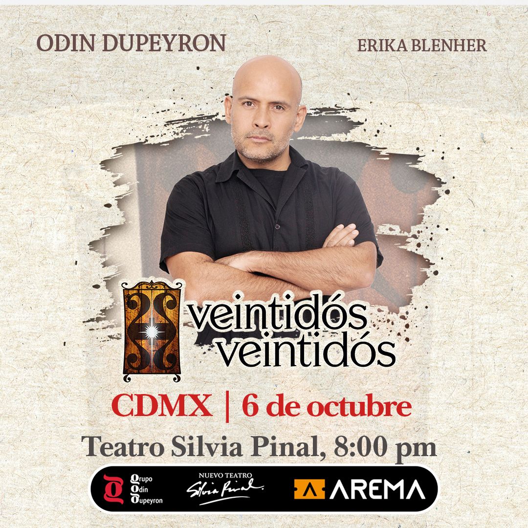 EnfoqueNoticias's tweet photo. 🎭 Tenemos cinco pases dobles para la obra "Veintidós, veintidós"

🗓️Martes 6 de octubre 
⏰ 8:00 pm 
🏛️ Teatro Silvia Pinal 

Deja tu nombre en los comentarios👇| #Teatro #cdmx https://t.co/ipXxdOrMRg