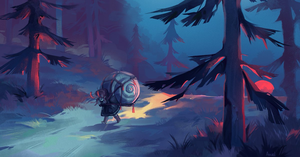 _Anazel's tweet photo. a little snail fairy https://t.co/KrH3wT4idZ
