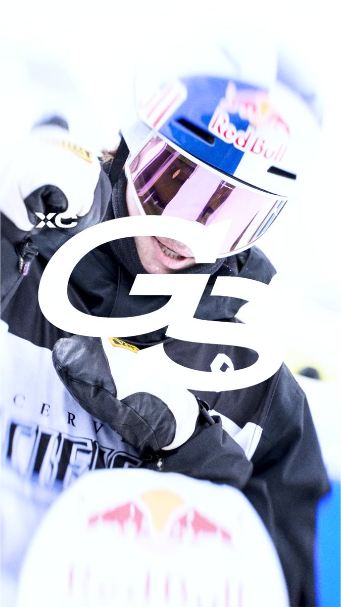 A snowboarder wearing a Red Bull helmet smiles through pink goggles while embracing another athlete in gear marked "XC," visually representing the "XC Golden State" team joining the MoonPay X Games League to represent Northern California.