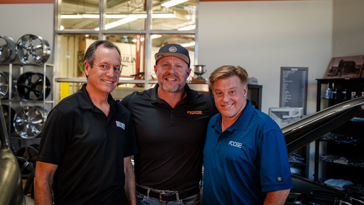 chipfoose's tweet photo. Foose x Fox Factory Vehicles - Debuting at SEMA on 11/4. See you guys there!

#chipfoose #foxfactoryvehicles #sema2026 #sema #carreveal https://t.co/hlJy53U1Ur