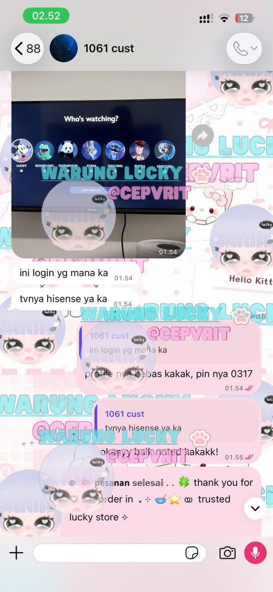 cepvrit's tweet photo. ꉂ ᳐˶ᵒ ᵕ ˂˶ ᳐ฅ testi: https://t.co/MD7X4eoM0y
disnong 6 sebulan😋💖 https://t.co/MVk8m5cmUC