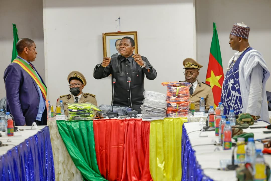 MinatDivcom's tweet photo. MINAT Atanga Nji Paul has ordered stronger enforcement of the identification of commercial motorcycle riders in the North-West. He said the sensitisation phase is over and called for full compliance with identification, registration, number plates and other security requirements. https://t.co/scDTvGR8ap