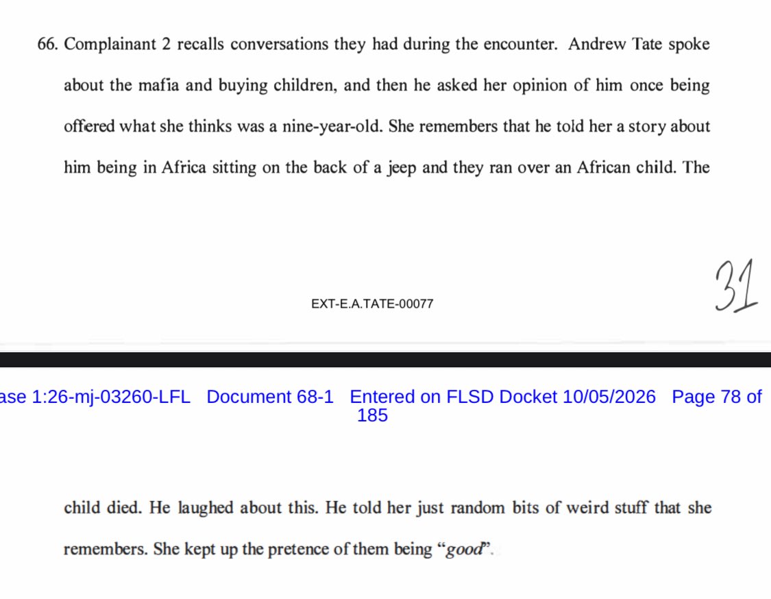 CrayonMurders's tweet photo. This is a disturbing snippet from one of the complainant’s statements. https://t.co/uA4lIOmRtz