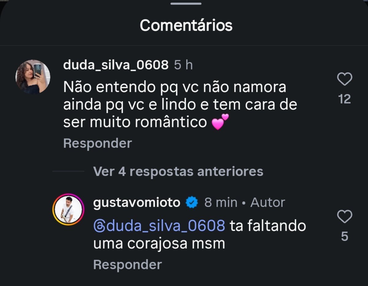 DudaporMiotela's tweet photo. E gente... Pode preparar que vem algo aí.. Gustavo se faz mesmo né https://t.co/LTanJJjSyI