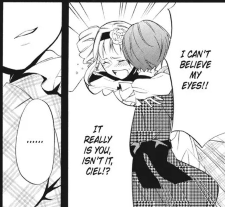 hxhheart's tweet photo. The way that O!Ciel came running to Tanaka and returned his hug, but when his aunt and Lizzy approached him, he never reacted the same way. That old man is a safe place for him. He sees him for who he is. not Ciel, not his spare, not the other one, but O!Ciel for who he truly is. https://t.co/zoUglqghlh