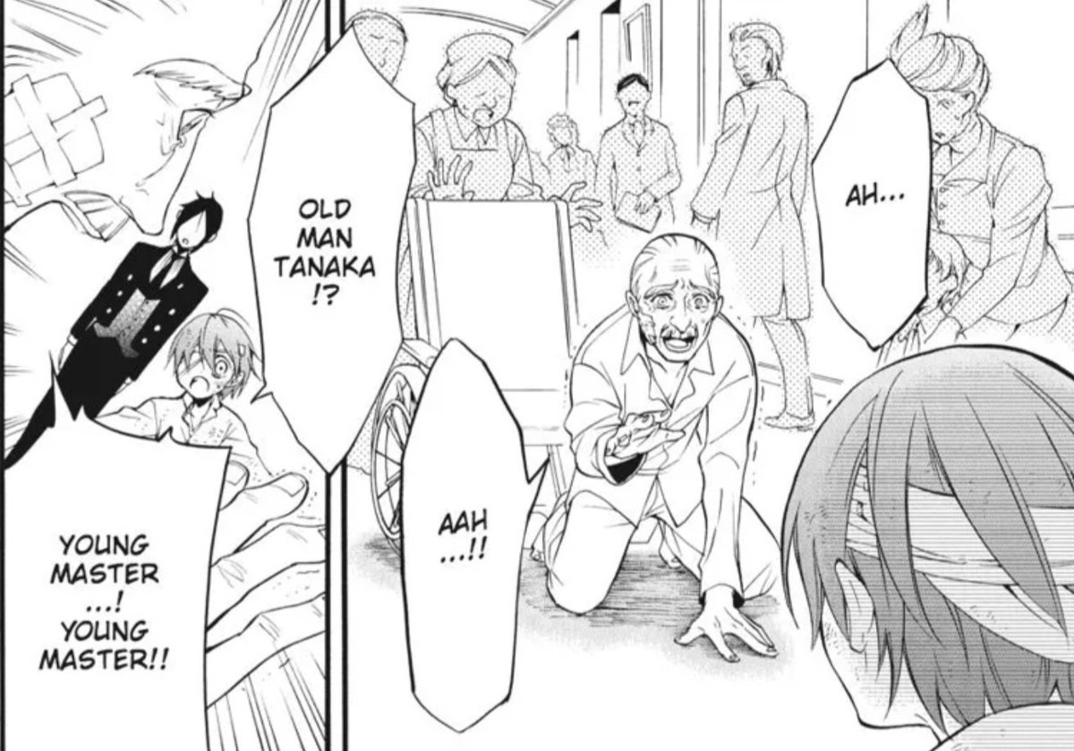 hxhheart's tweet photo. The way that O!Ciel came running to Tanaka and returned his hug, but when his aunt and Lizzy approached him, he never reacted the same way. That old man is a safe place for him. He sees him for who he is. not Ciel, not his spare, not the other one, but O!Ciel for who he truly is. https://t.co/zoUglqghlh
