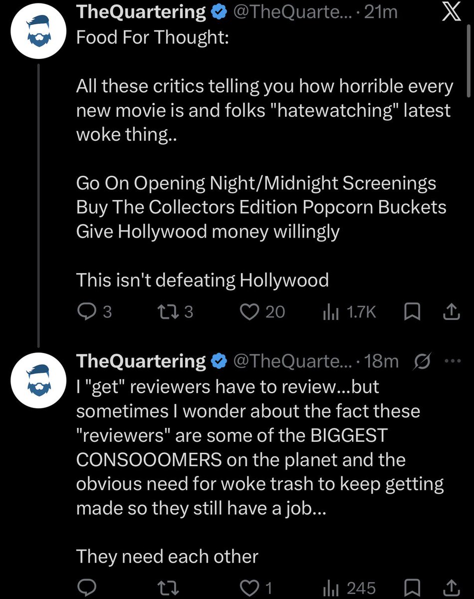 DefiantBaptist's tweet photo. For many years, Jeremy made millions of dollars complaining about woke Hollywood garbage. The only reason he’s saying this now is because he can no longer make money doing that. Too many other streamers have arisen that know how to do it better. https://t.co/M2GAG156Ci