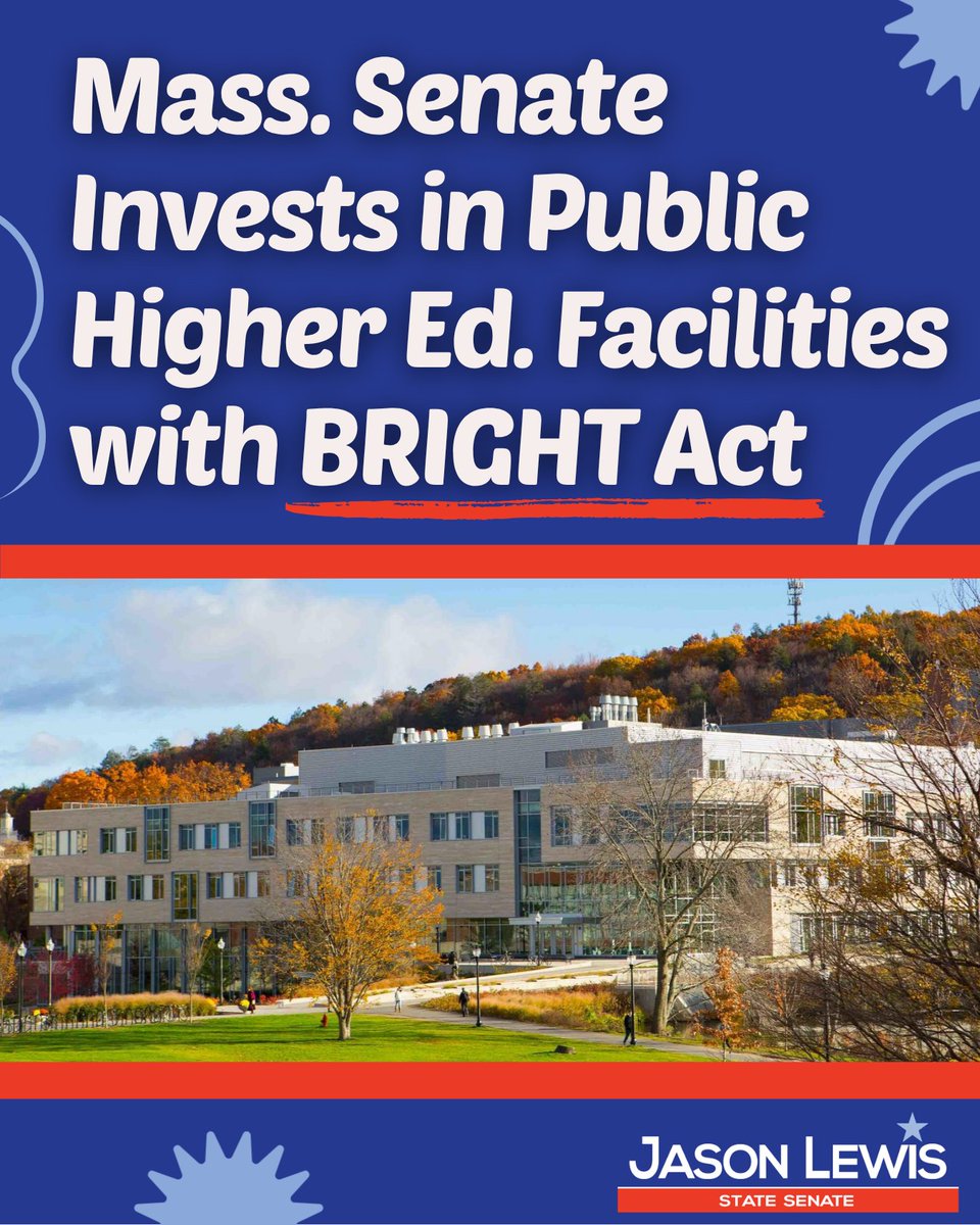 SenJasonLewis's tweet photo. I voted for the BRIGHT Act to invest in new housing, promote modern &amp; sustainable infrastructure, &amp; authorize urgently needed deferred maintenance projects that will upgrade facilities &amp; save the state money for the benefit of our public college students.

https://t.co/7lSw9dxoSw https://t.co/v8j0fQkpp7