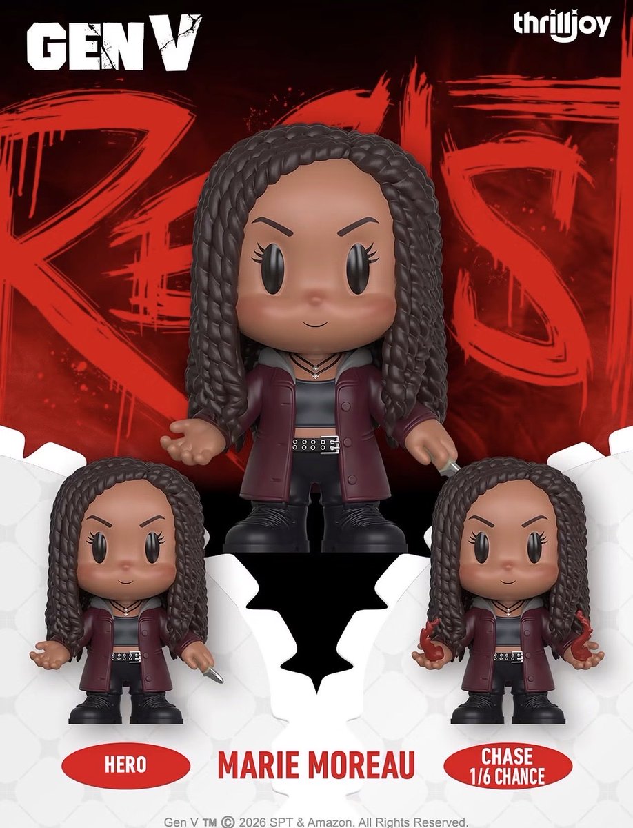 TheBoysOOCC's tweet photo. First look at the Marie Moreau collectible figurine by thrilljoy.

The ‘GEN V’ characters were also set to have a FUNKO Pop release, but later got scrapped. https://t.co/jeCxK6iH8F