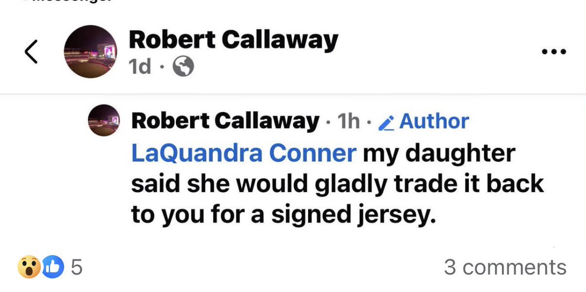 robbiefaulk1878's tweet photo. This is pretty foul. 

Get Quanda’s bell back. https://t.co/xGSIllqH4y