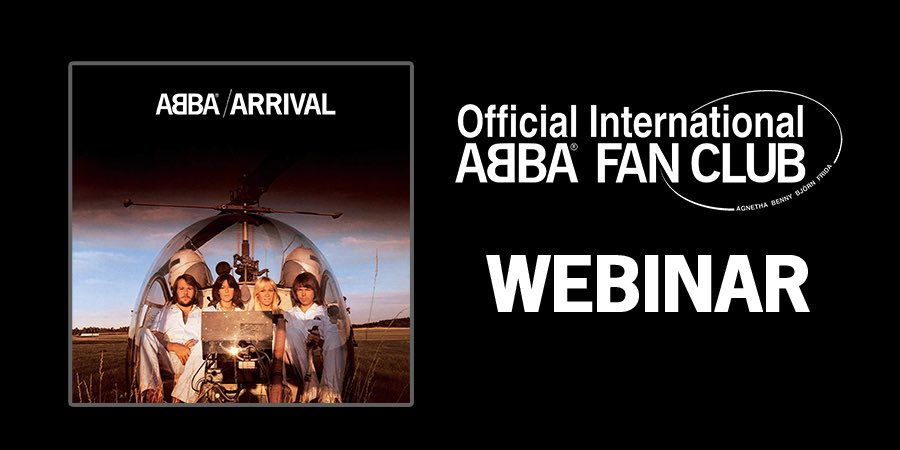 officialabbafan's tweet photo. This is to let our fan club members know that they have received an email from us, an invite to a webinar about Arrival on October 22. If you haven’t received our email then check your SPAM folder or double-check you’ve given us your correct e-mail address. https://t.co/Zmgn8OJw6L