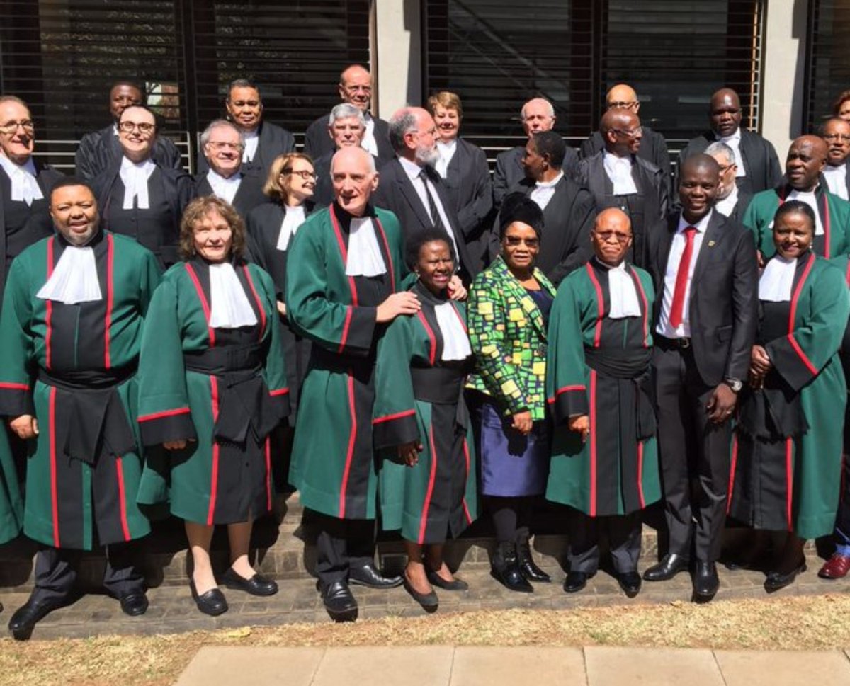 ISephara's tweet photo. These are the Constitutional Judges responsible for most of our problems as a country.
They each earn R2,7 million per year.  Yet they always take decisions against the citizens of the country. They hate South Africans. 💔
What a bunch of evil clowns https://t.co/SZLicSAXrI