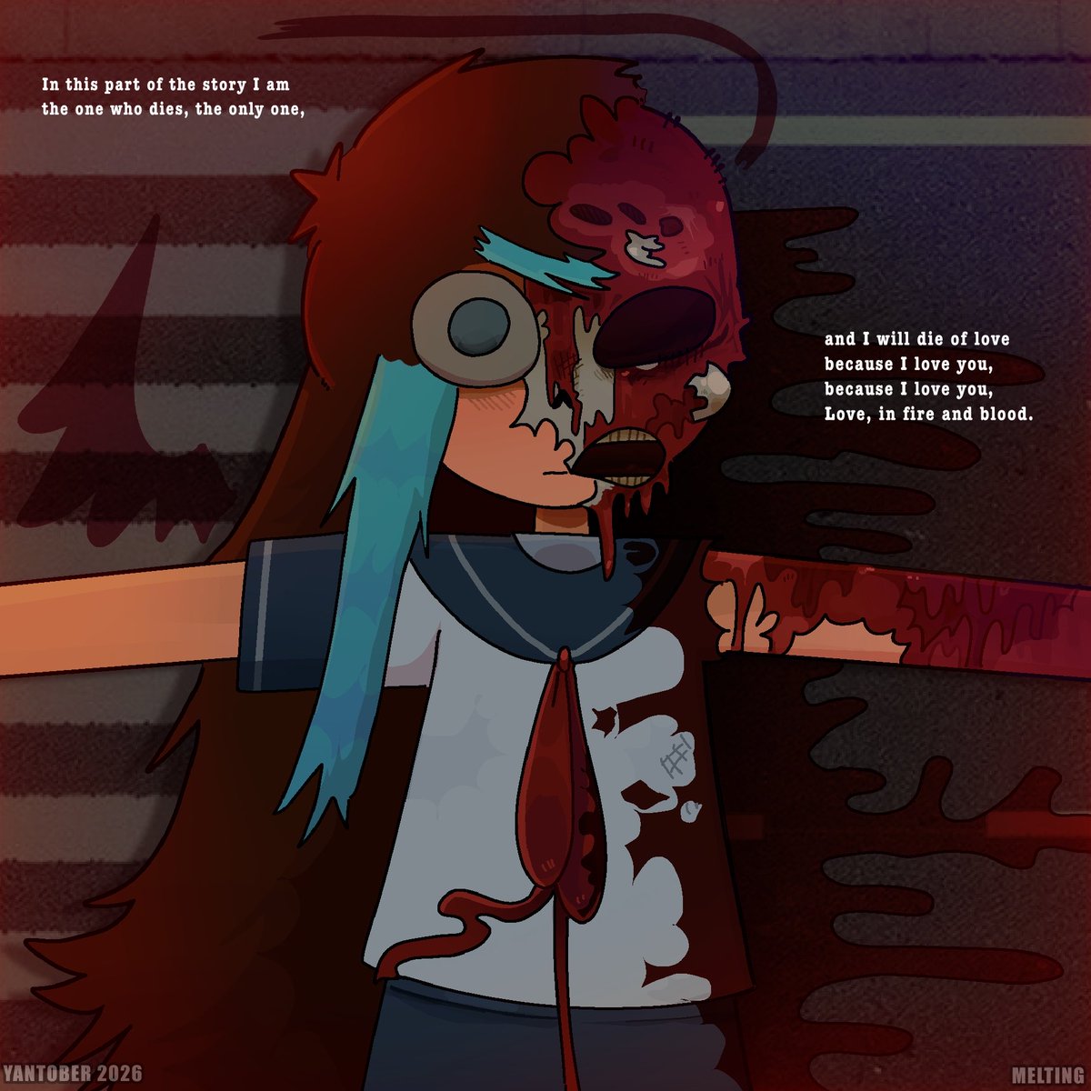 ghostpigoen's tweet photo. (gore warning) pavement angel
#yhsfanart #samgladiator #yantober2026 https://t.co/8YC8Wv0NYn
