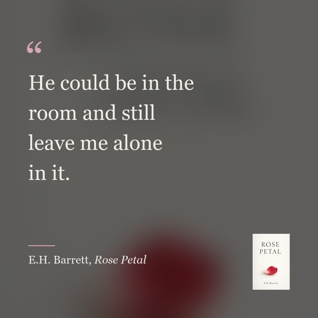 ExcelBarrett's tweet photo. "He could be in the room and still leave me alone in it."
— E.H. Barrett, Rose Petal
https://t.co/WFwaqZdEDT https://t.co/l3PbuTVNxm
