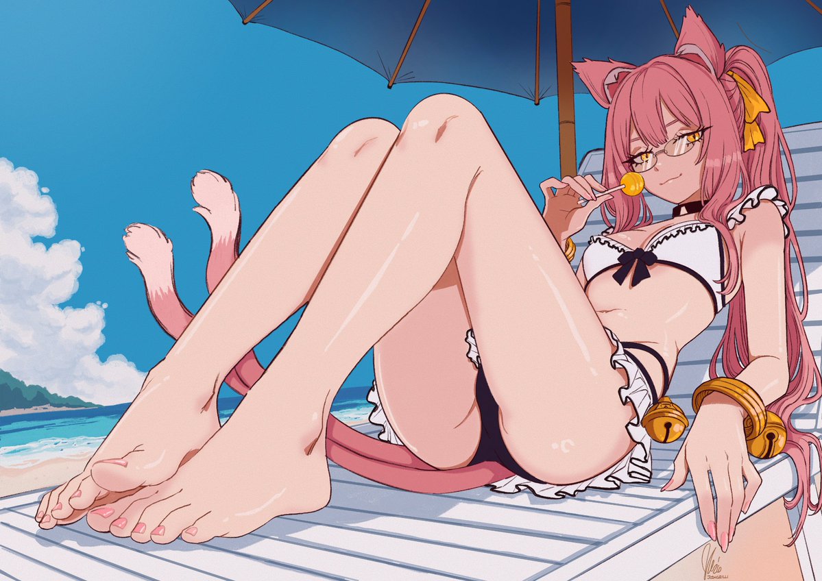 JoshGrilli's tweet photo. Summer Kokonoe (Blazblue) commission, Alt Colors on Patreon https://t.co/Y5fLYGW9VY