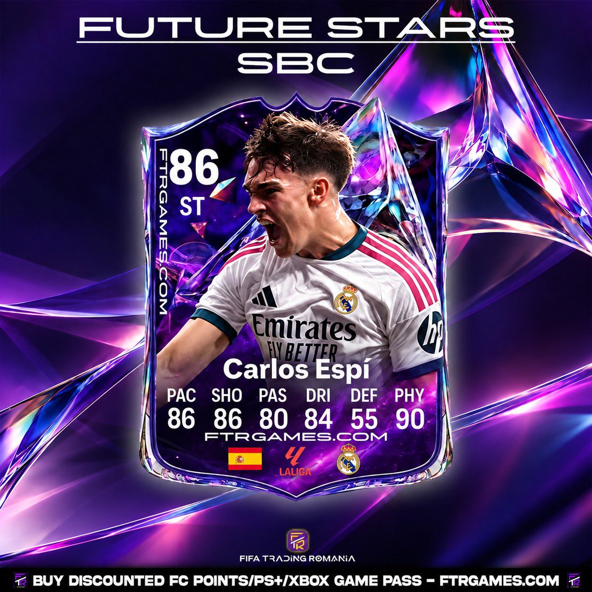 fifa_romania's tweet photo. Vicky is in the team - hopefully there wasn’t any confusion with the SBC 😅

🇪🇸 Espi is Friday’s SBC 🤝

We’ve got 2 interesting SBCs coming soon 👀 https://t.co/cwx2ihvxci