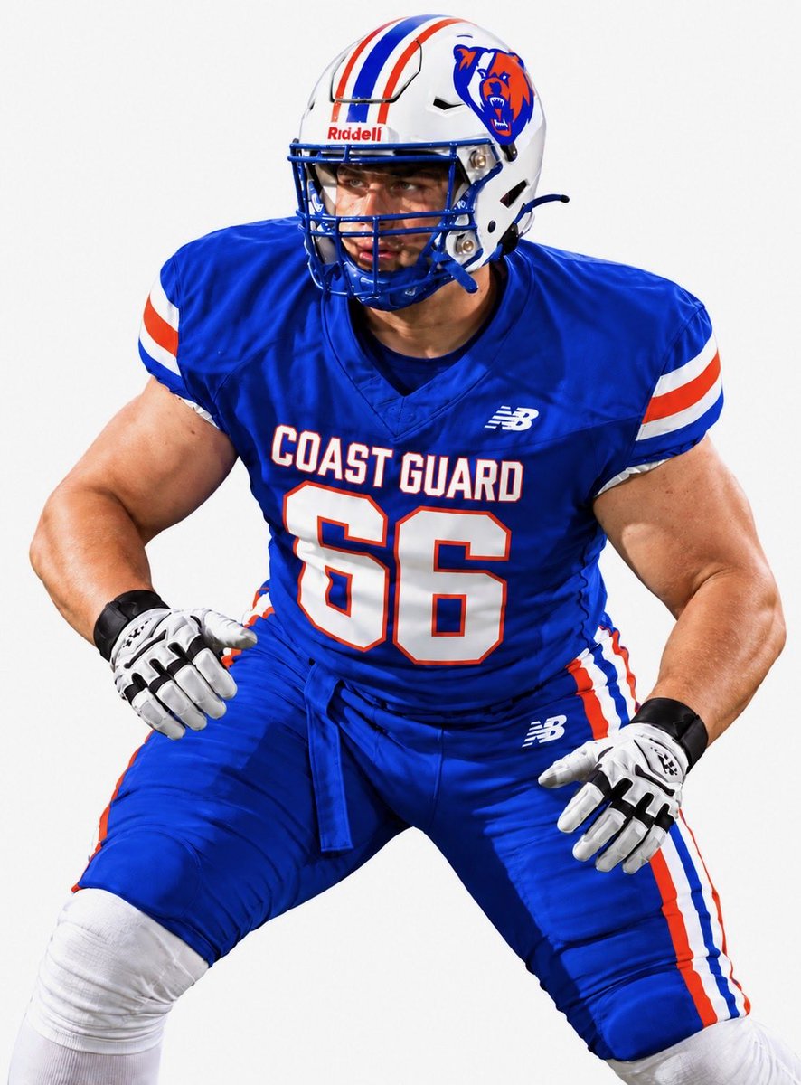 JoshBurleson27's tweet photo. Honored to receive an offer to attend and play football for the US Coast Guard Academy @USCGAcademy @USCGA_Football Thank you @CoachJBWells for inviting me to the game and @CGrant721508 for the phone call about the LOA. Go Coast Guard! Go Bears! 
@FootballSvale @RaiderBuilt @CodyStutts @score4you @CoachMacsOLine @CoachGainesRec