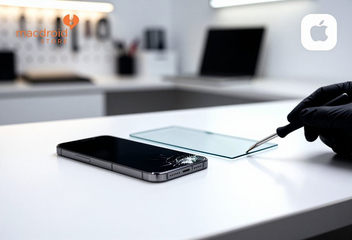 macdroidstore's tweet photo. ¿Te cayó el iPhone y la pantalla quedó como un rompecabezas? En 20 min la dejamos como nueva. Eso es lo que hacemos en un 'iPhone screen repair Orlando'. #SemoranBlvd #MacdroidStore #TechTips https://t.co/uoV4tBsjLy
