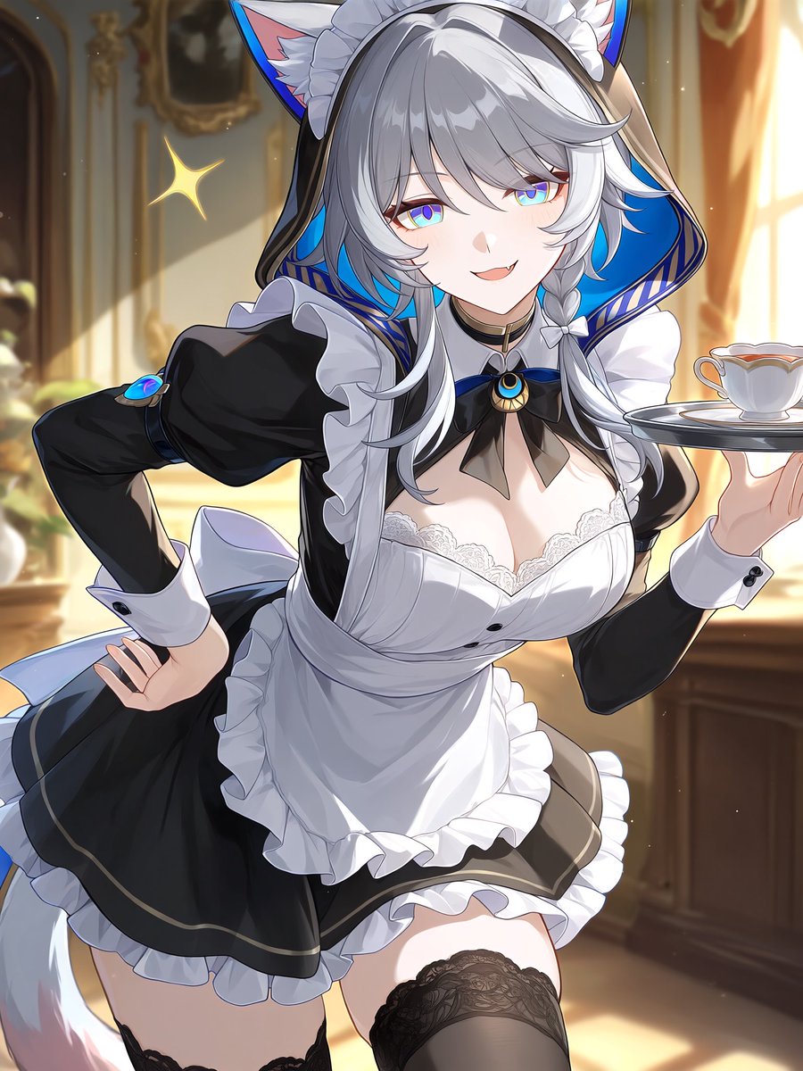 kaisuiLOVE's tweet photo. Cipher/サフェル　sfw
#HonkaiStarRail
#HSR
#AIArt https://t.co/TTn0GsdcKN
