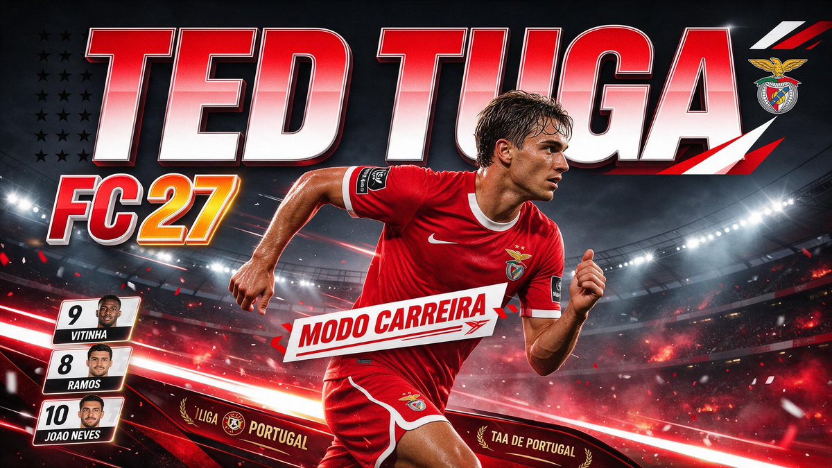 TugaTed's tweet photo. HOJE ÀS 2230 

A caminhada com o Ted Tuga no Modo Carreira do FC27 continua em direto no YouTube! 

Passa por lá para dar força no chat! 

 Vem daí https://t.co/0oYq7y5XM7
#ModoCarreira #GamingPortugal #YouTubeLive #EASportsFC https://t.co/rGpFUBZap8