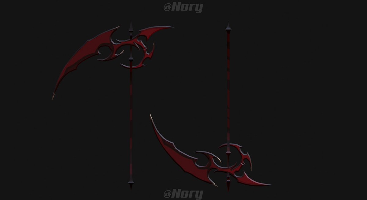 Norynwst's tweet photo. ✦ My 3D model &amp; textures. » Scythe for Roblox. 
↳ [ COMMISSIONS: OPEN ] 
[ DM for details ] https://t.co/QhSJOr1l9P