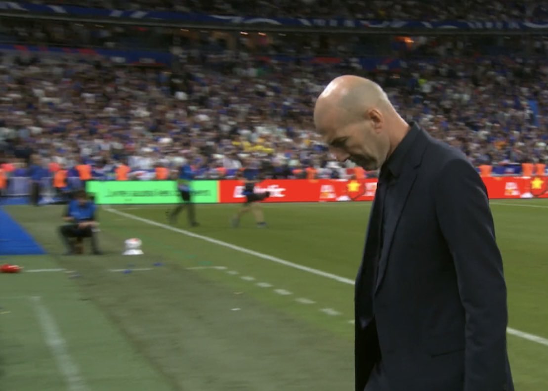 totalcristiano's tweet photo. 4 games, 3 wins, 1 draw.

Zinedine Zidane is back. https://t.co/x4PU0kBRDu
