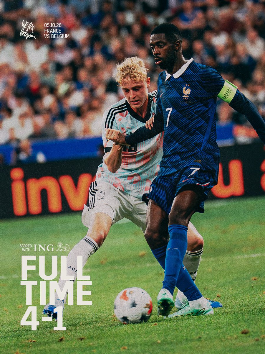 BelRedDevils's tweet photo. Full Time.

#ScoredWithING https://t.co/bVd1OO8l5s