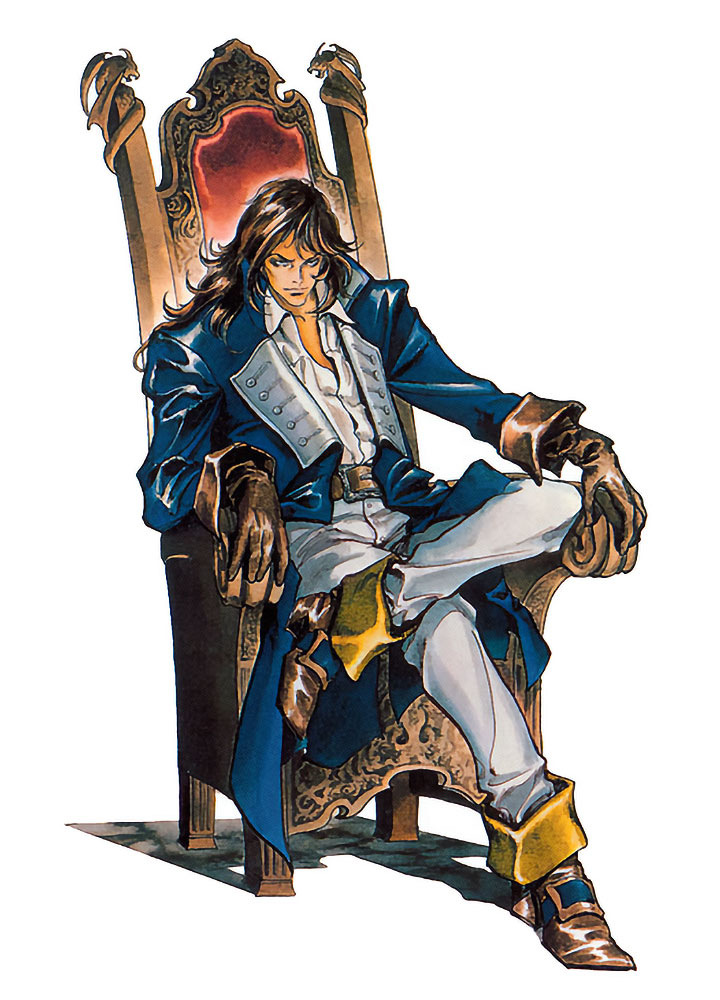 creativeuncut's tweet photo. Richter Belmont from Castlevania: Symphony of the Night by artist Ayami Kojima. 

More art from the game: https://t.co/pGluN14XxP https://t.co/Lj4u5hsqib