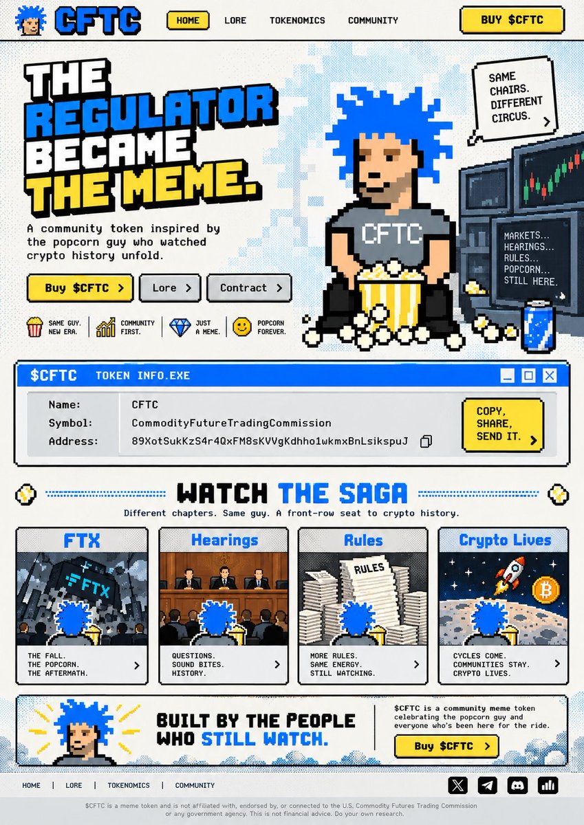 earlymaybe's tweet photo. $CFTC LET ME CTO !
89XotSukKzS4r4QxFM8sKVVgKdhho1wkmxBnLsikspuJ

DO YOU GUYS LIKE IT SHOULD I BUILT THIS ? https://t.co/EckEyShxmo